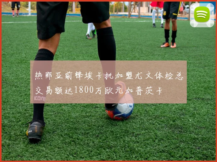 热那亚前锋埃卡托加盟尤文体检总交易额达1800万欧元加普茨卡